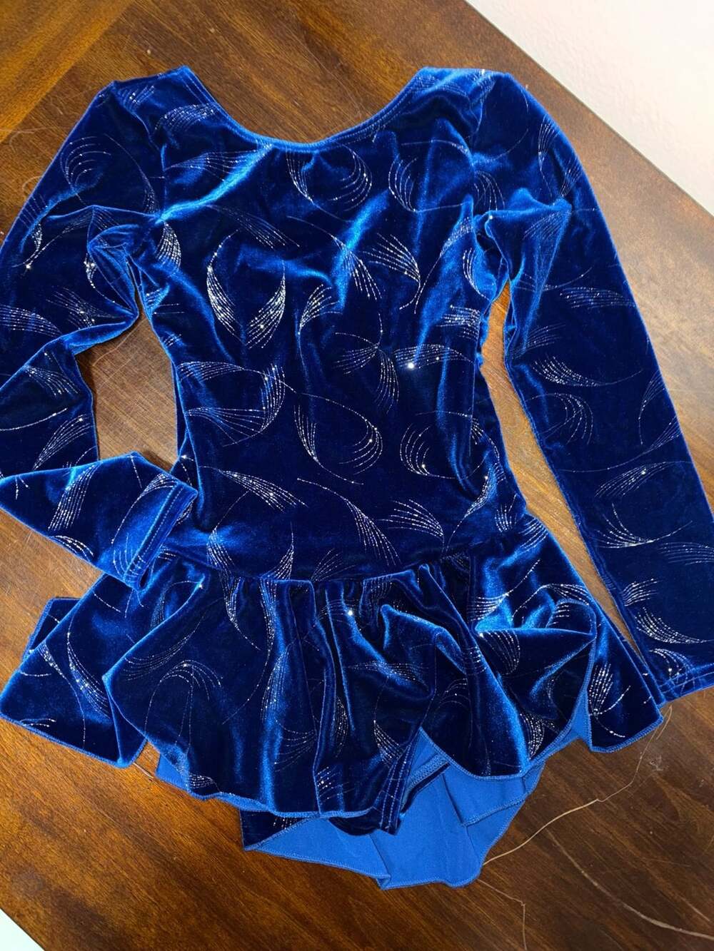 Mondor Born To Skate 2723 Figure Skating Dress Royal Blue